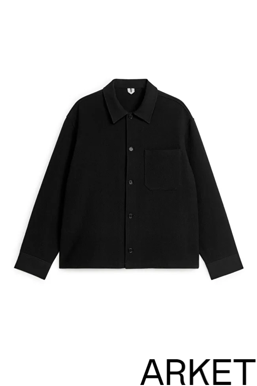 svart overshirt