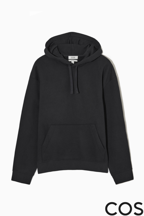 cos hoodie svart