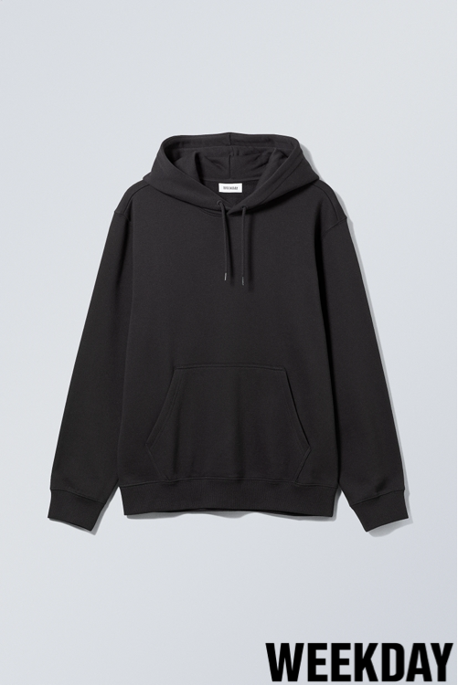 weekday hoodie svart