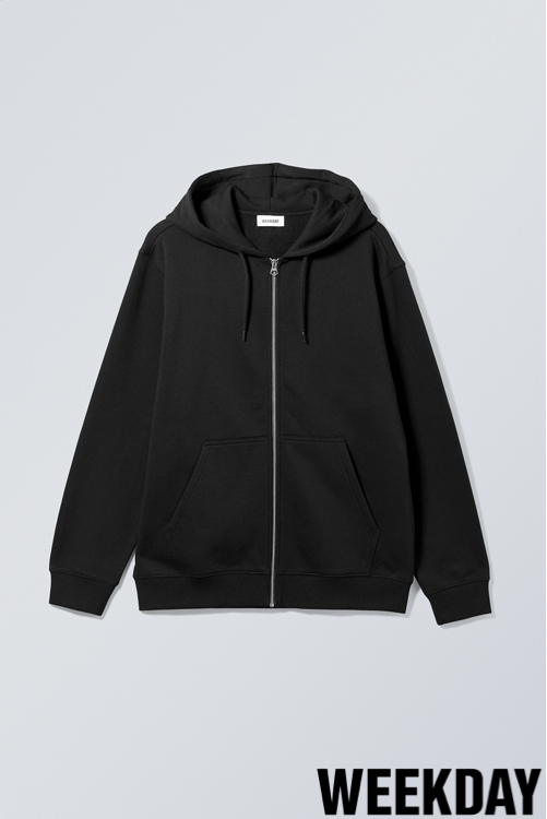 weekday hoodie svart